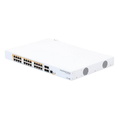 CRS328-24P-4S+RM - 24 port Gigabit Ethernet router/switch with four 10Gbps SFP+