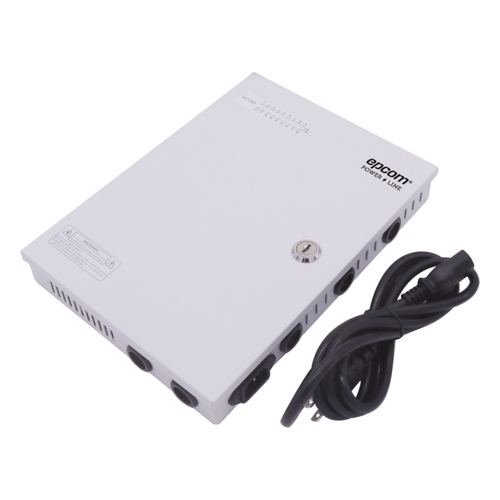 Fuente PREMIUM |  11-15 V | 18 canales | 30 A | Compatible con cámaras 4K | Alta tecnología en seguridad | Doble ventilador | Filtro de Ruido por canal | Diseño de alta gama.