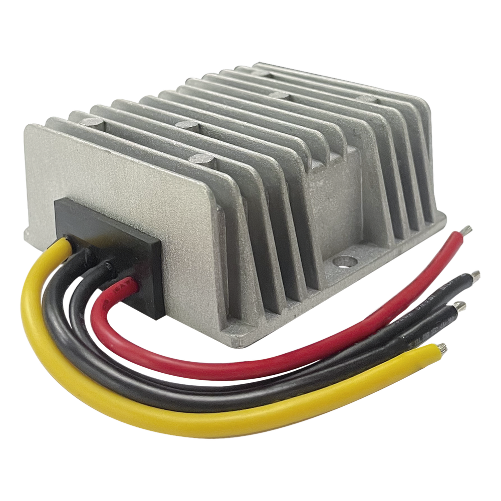 Convertidor DC-DC / 12V a 24V / 240W / 10A / Eficiencia 93% / IPX7 / Protecciones Múltiples / Industrial