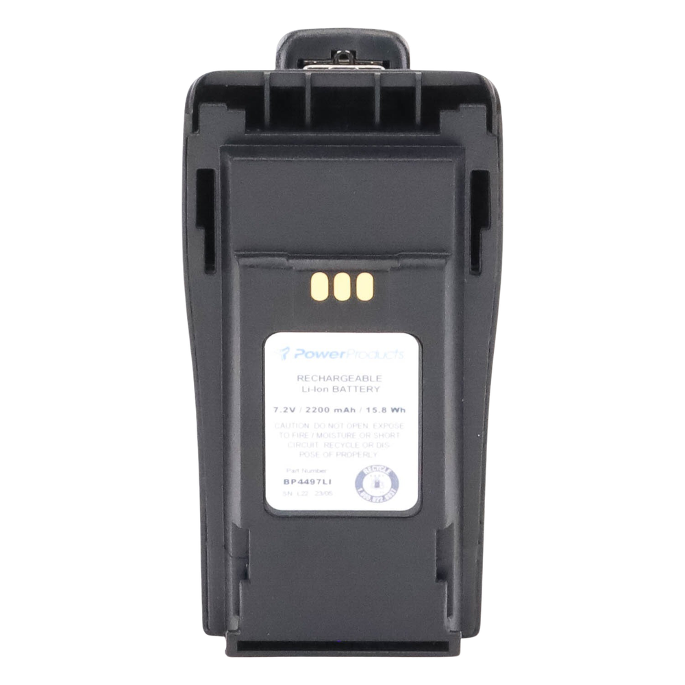 Batería de Li-Ion, 2200 mAh para radios EP450/ DEP450/ CP200/ CP250/ PR400/ GP3688/ CP080/ 150/ 200