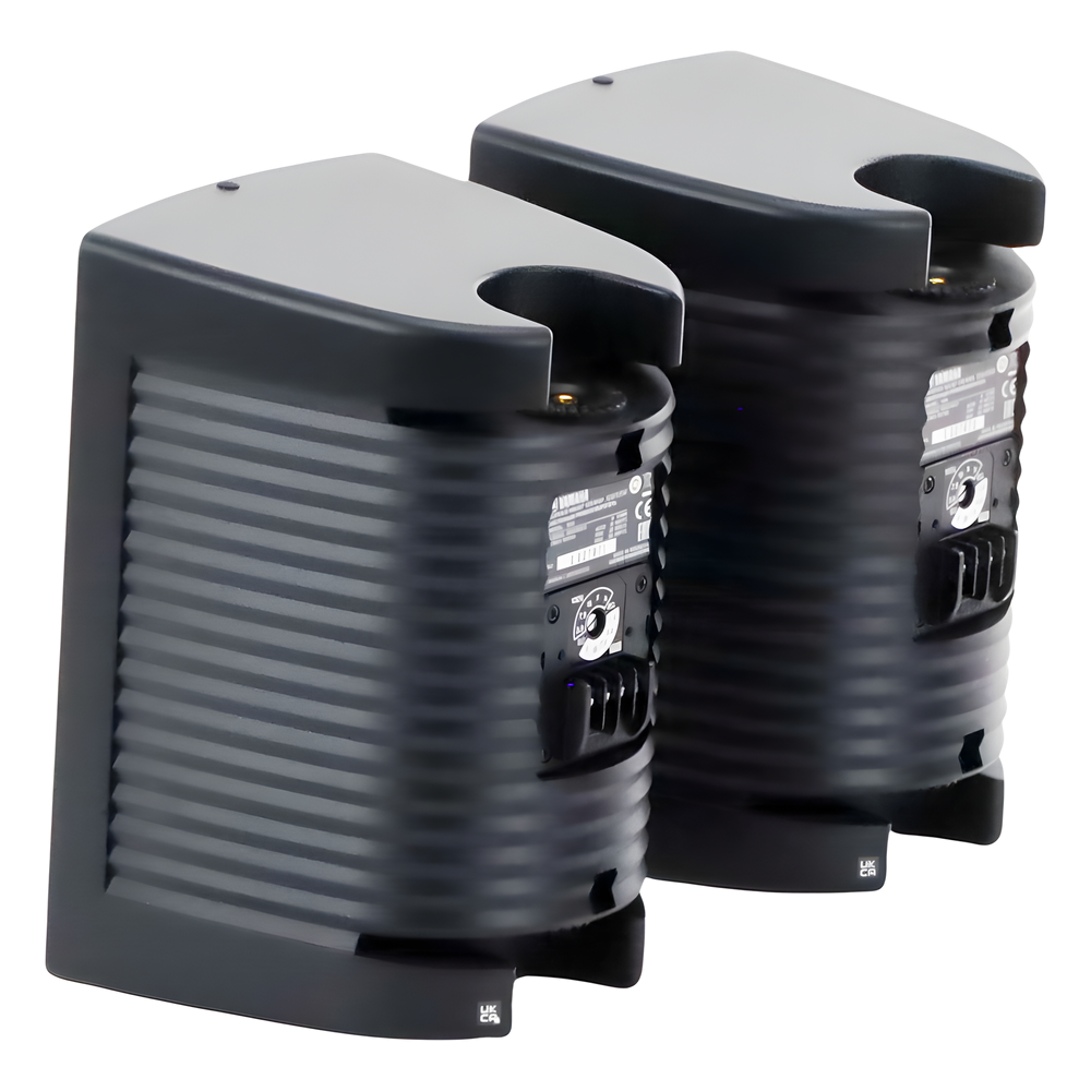 Altavoz de Montaje en Pared | 2 vias | Woofer 4" | Tweeter 1" | IPX3 | 8 ohms | 70/100V | Color Negro | Par