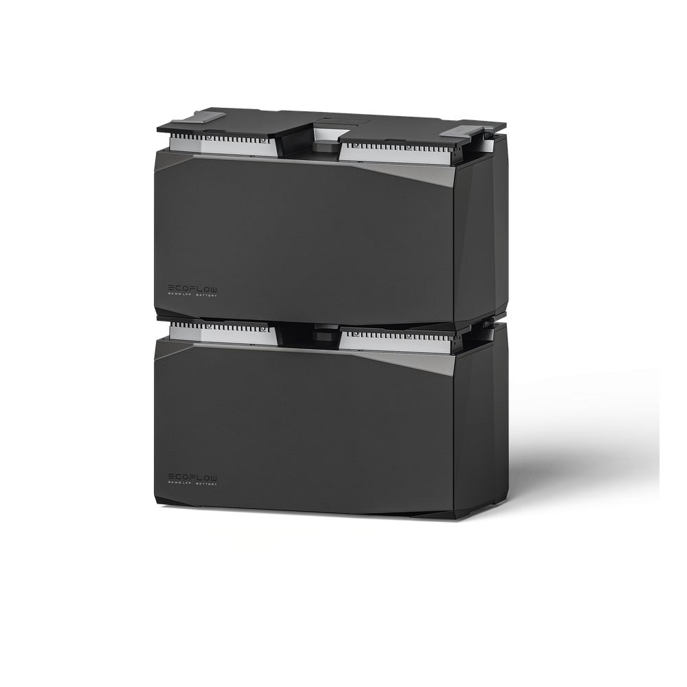 Batería ECOFLOW Compatible con Power Hub ZMM100HUB, Litio LiFePO4 5.120kWh 51.2 Vcd, Instalación Apilable