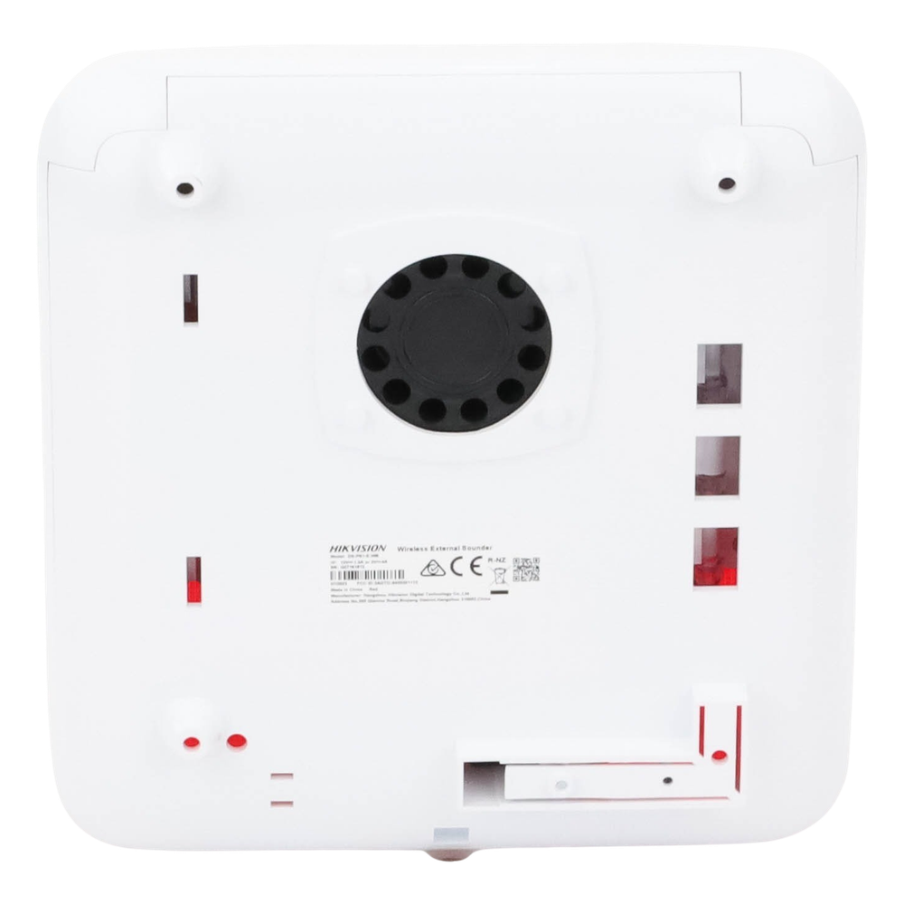 (AX PRO) Sirena Inalámbrica con Estrobo Rojo para Exterior IP65 / 110 dB