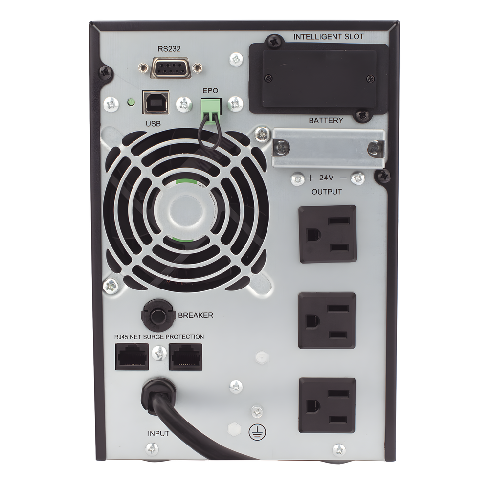 UPS 1000VA / 900W Online Doble Conversión / Rack-Torre 2U / Onda Senoidal Pura