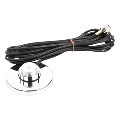 Montaje Magnético para Antenas de 3/4"(NMO), 3.5 m de Cable RG58U y Conector UHF (PL259) Macho.