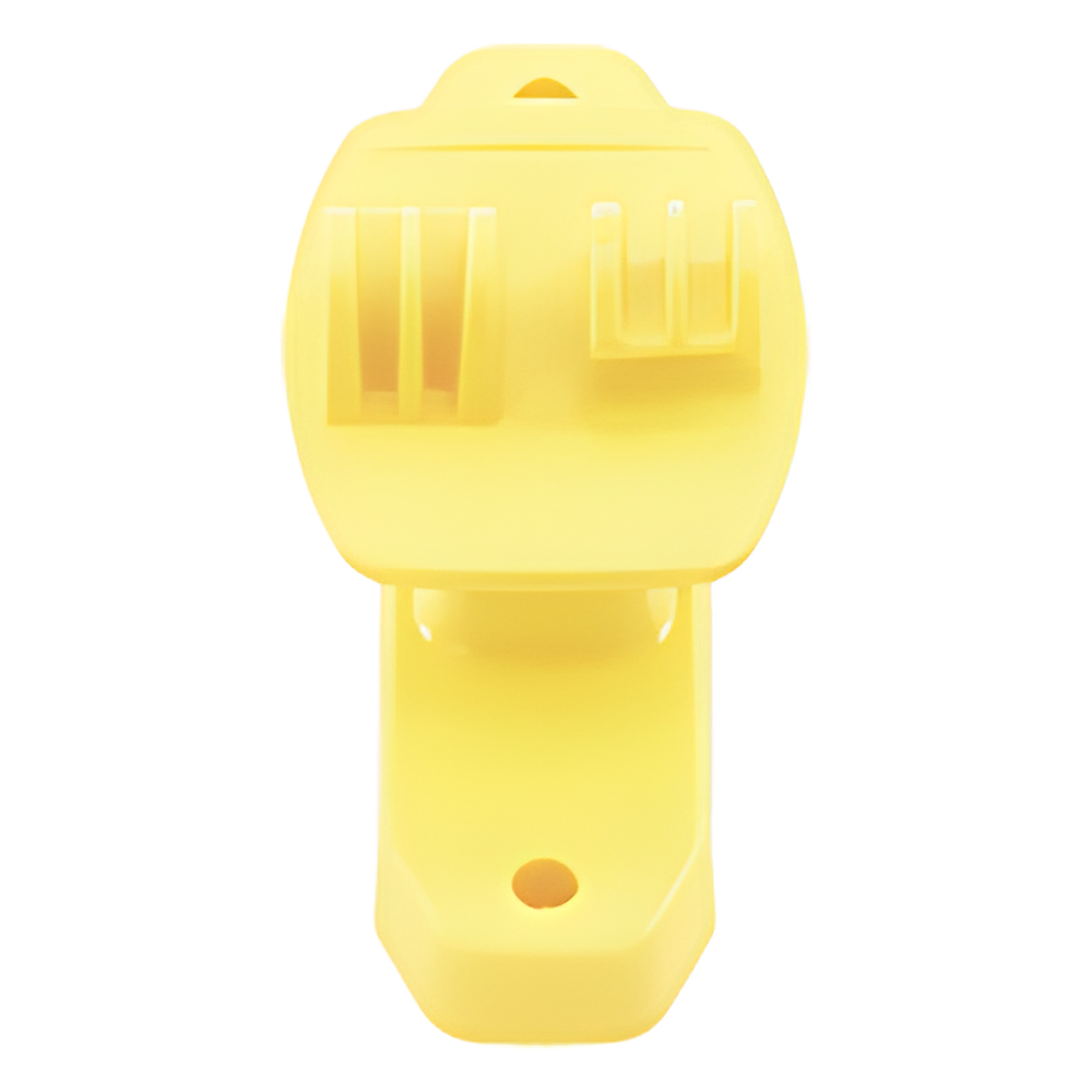 Aislador de Paso Amarillo Reforzado para Cercos Eléctricos / Aislamiento hasta 18 kV / Resistente a Clima Extremo / Polipropileno y Policarbonato