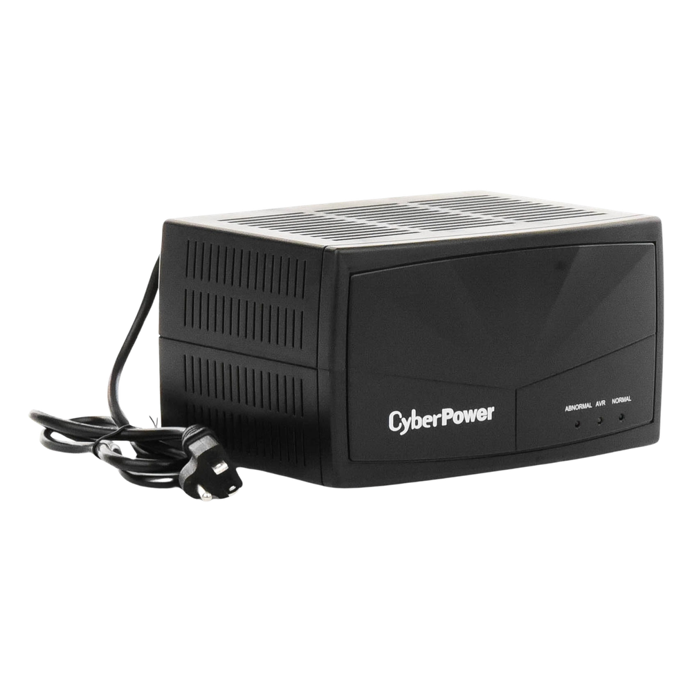 Regulador De Voltaje de 1500VA/750W, Entrada NEMA 5-15P, Con 8 Salidas NEMA 5-15R y Supresión de Picos a 245 Joules