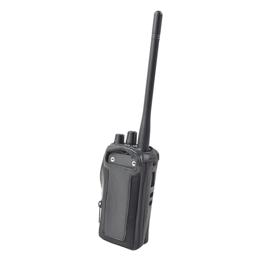 Funda de Piel Reforzada, con Frente Transparente para series NX-3000.