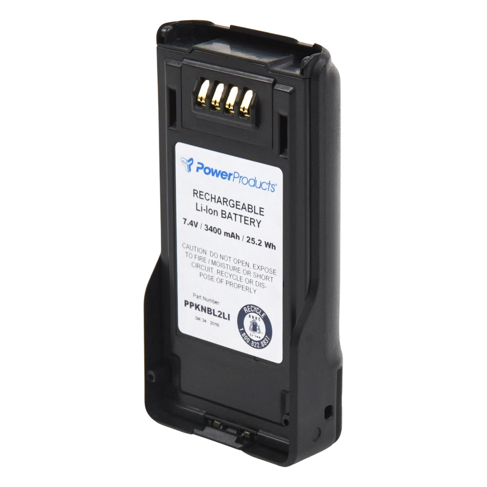 Batería Li-Ion 3400 mahA para radios Kenwood series NX-5200/ 5300/ 5400 (IP67)