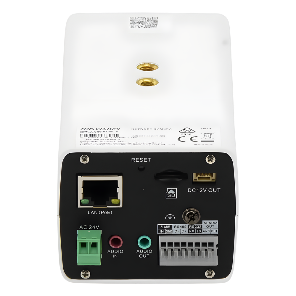 Camara Box IP 2 Megapixel / Serie PRO / Ultra Baja Iluminacion / PoE / 12 Vcc / WDR 120 dB / Onvif / Micro SD