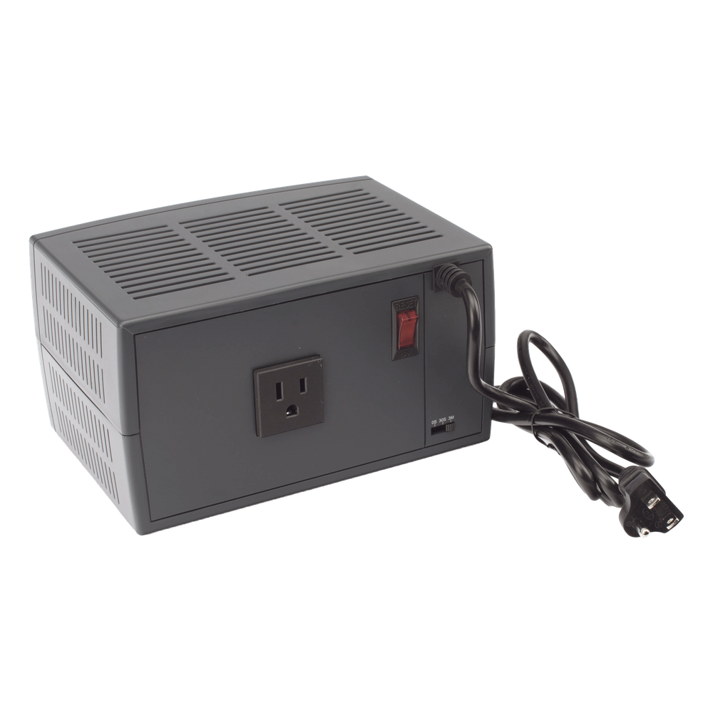 Regulador De Voltaje para Línea Blanca de 2500VA/1500W, Entrada NEMA 5-15P, Con 1 Salida NEMA 5-15R y Supresión de Picos a 245 Joules, Temporizador de Retardo