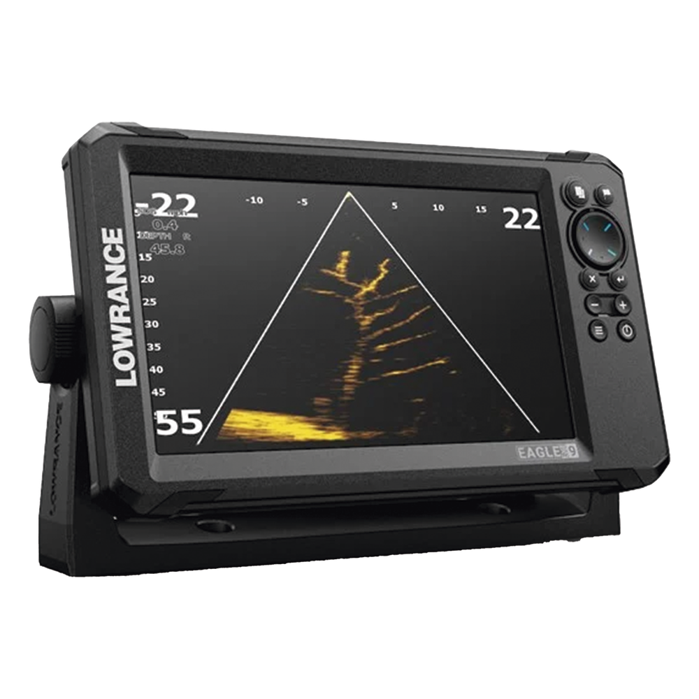 Eagle eye 9 ecosonda en pantalla horizontal IPS de 9 pulgadas, incluye transductor ojo de águila