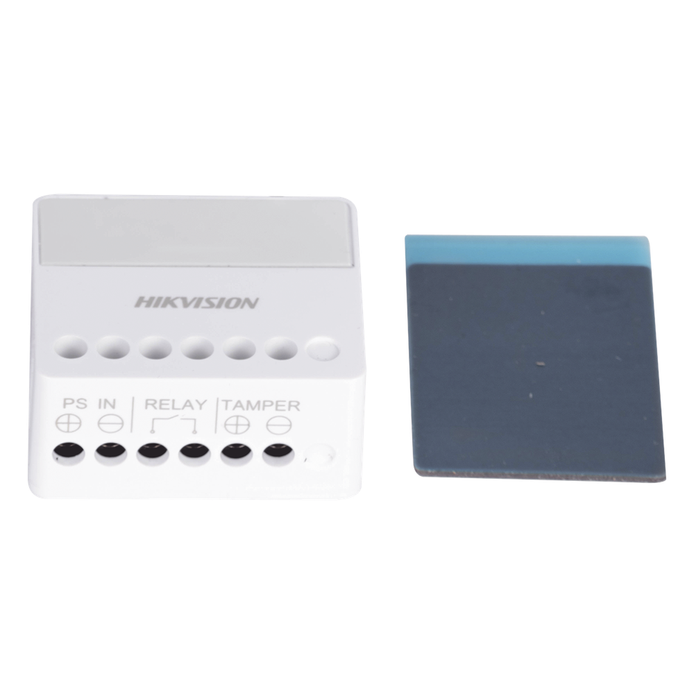 (AX PRO) Relevador Inalámbrico / 1 Entrada de Alarma 24/7 / 1 Salida de Relevador 0 a 36 Vcc (Max. 5 A)