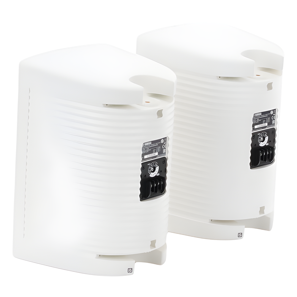 Altavoz de Montaje en Pared | 2 vias, Woofer 6.5 in, Tweeter 1 in | IPX3, 8 ohms, 70/100V | Color Blanco | Par