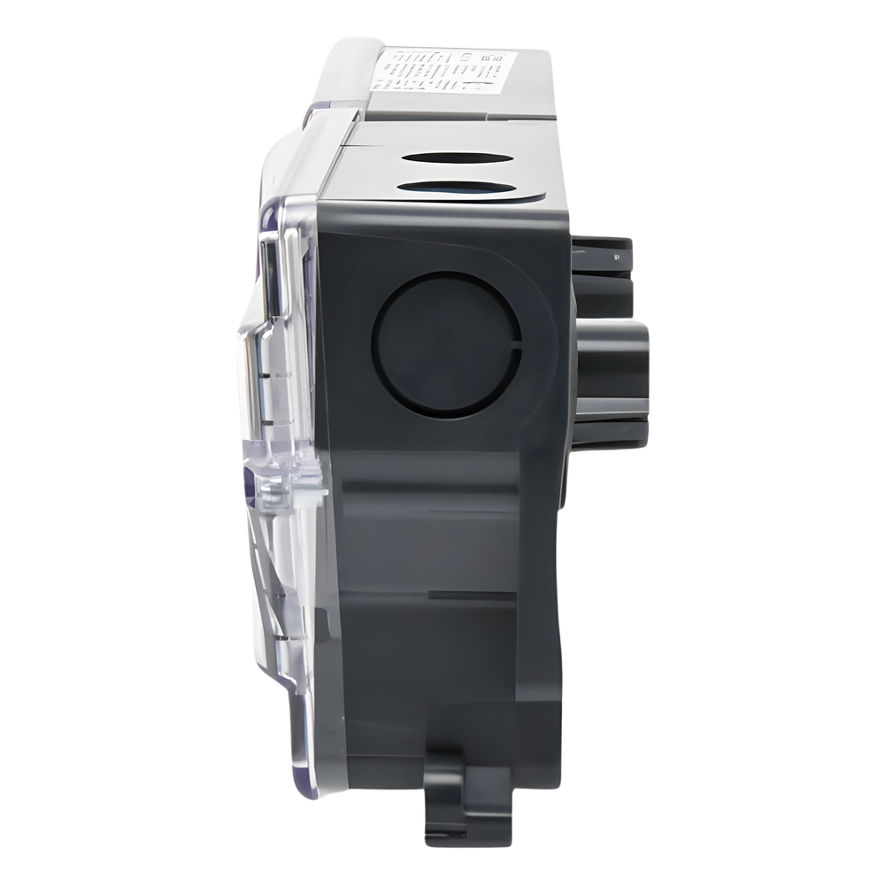 Carcasa Inteligente No Relevadora para Detector de Humo en Ductos, Serie InnovairFlex / Compatible con Cabezales Direccionables Notifier, Fire-Lite, Silent Knight y Farenhyt