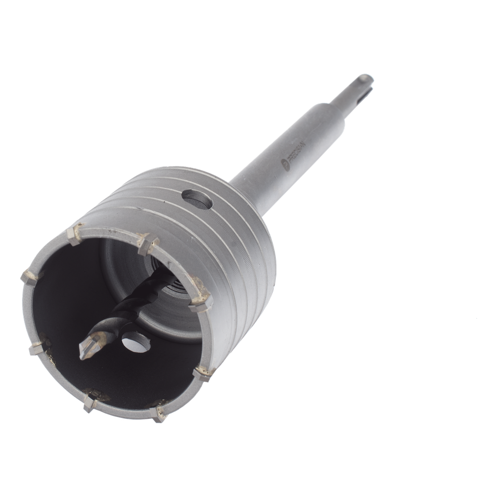 Broca Pasamuros SDS, Sacabocado para Concreto de 65mm con Extensión de 220mm