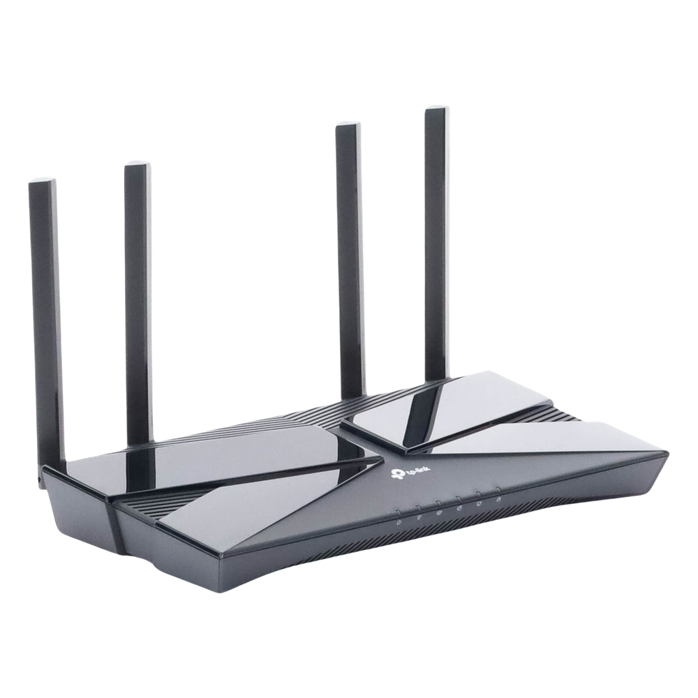 Router WiFi6 AX3000 / MIMO 2X2 / EasyMesh / 1 Puertos Gigabit WAN + 4 Puertos Gigabit LAN / OFDMA / Beamforming / WPA3 / Tether App / HomeShield