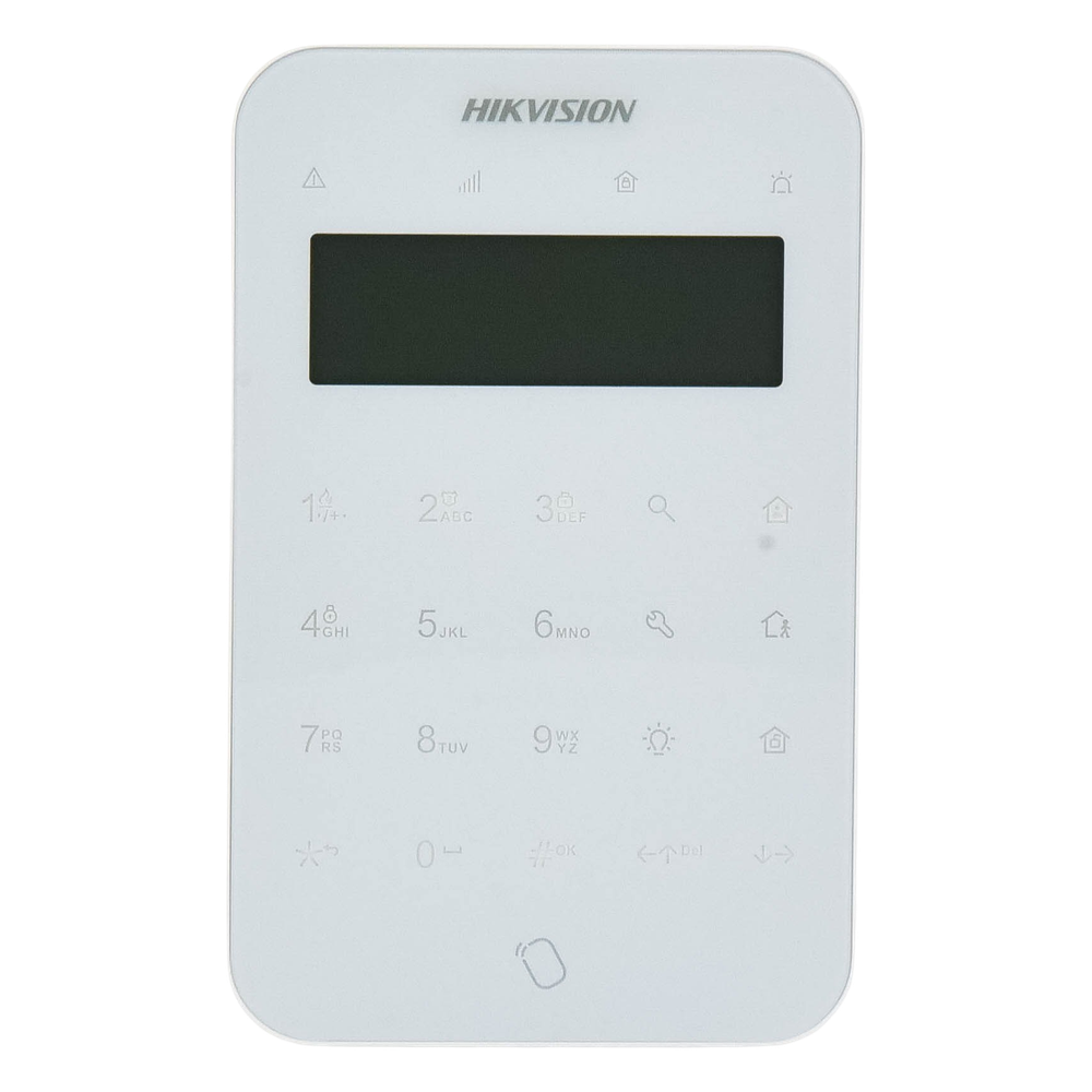 (AX PRO) Teclado Inalámbrico con Pantalla LCD para Armado y Desarmado / Funciones de Automatización para control de Relevadores
