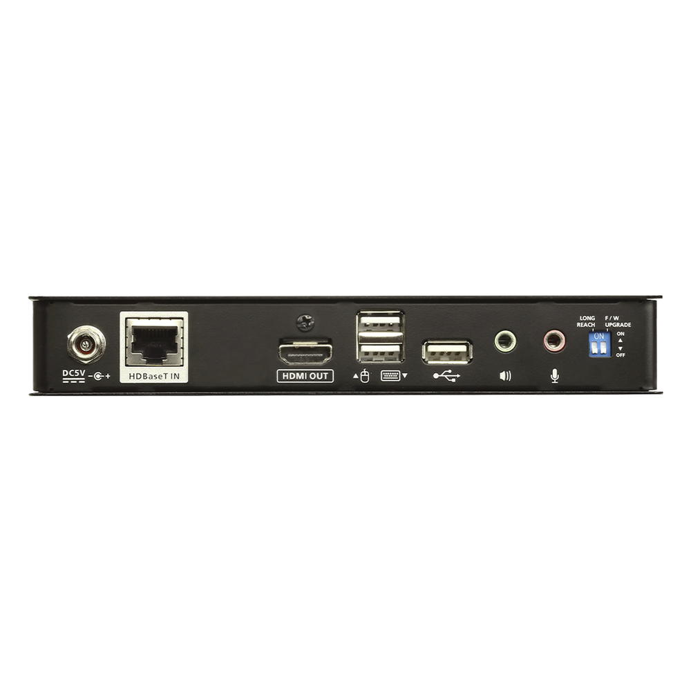 Kit Extensor KVM | 100m  | Conector HDMI | HDBaseT™ | Resolución 4K | USB 2.0 | Audio Estéreo