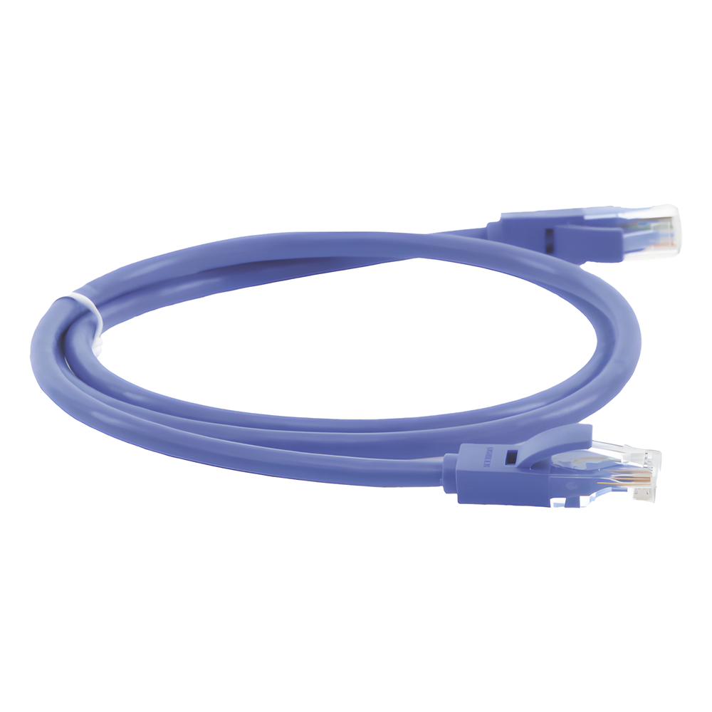 Cable de Parcheo UTP Cat6 / 1m / Azul