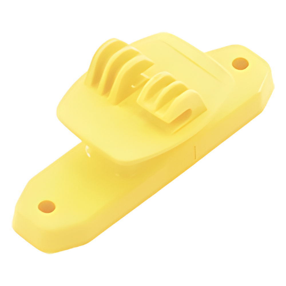 Aislador de Paso Amarillo Reforzado para Cercos Eléctricos / Aislamiento hasta 18 kV / Resistente a Clima Extremo / Polipropileno y Policarbonato