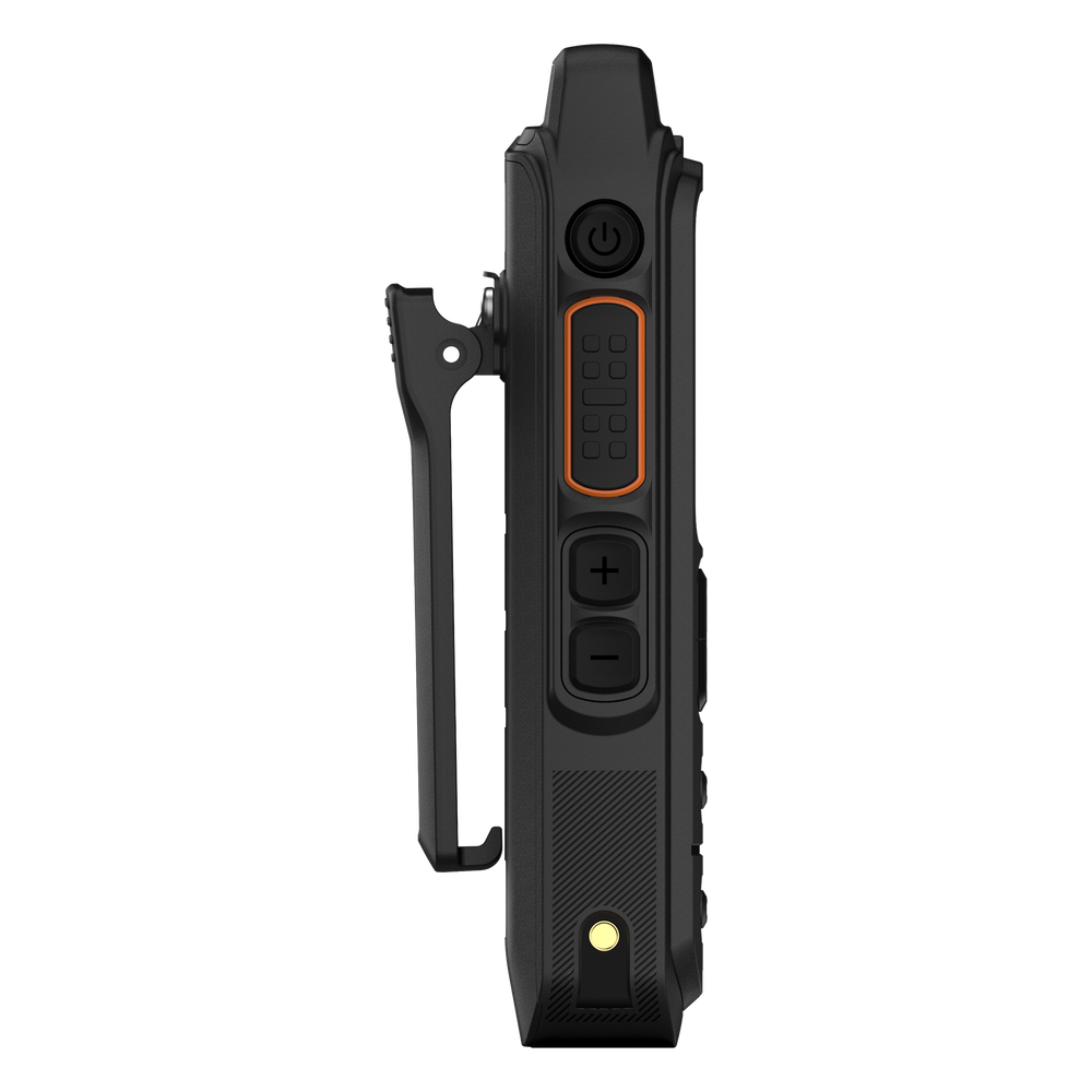 Radio PoC LTE TELOX MT100 / Tamaño de Bolsillo 113 mm / Audio 3W / IP54 / Batería 4000 mAh / Doble SIM LTE Cat.4 / Pantalla 1.77" / Android 8.1 / Compatible TASSTA