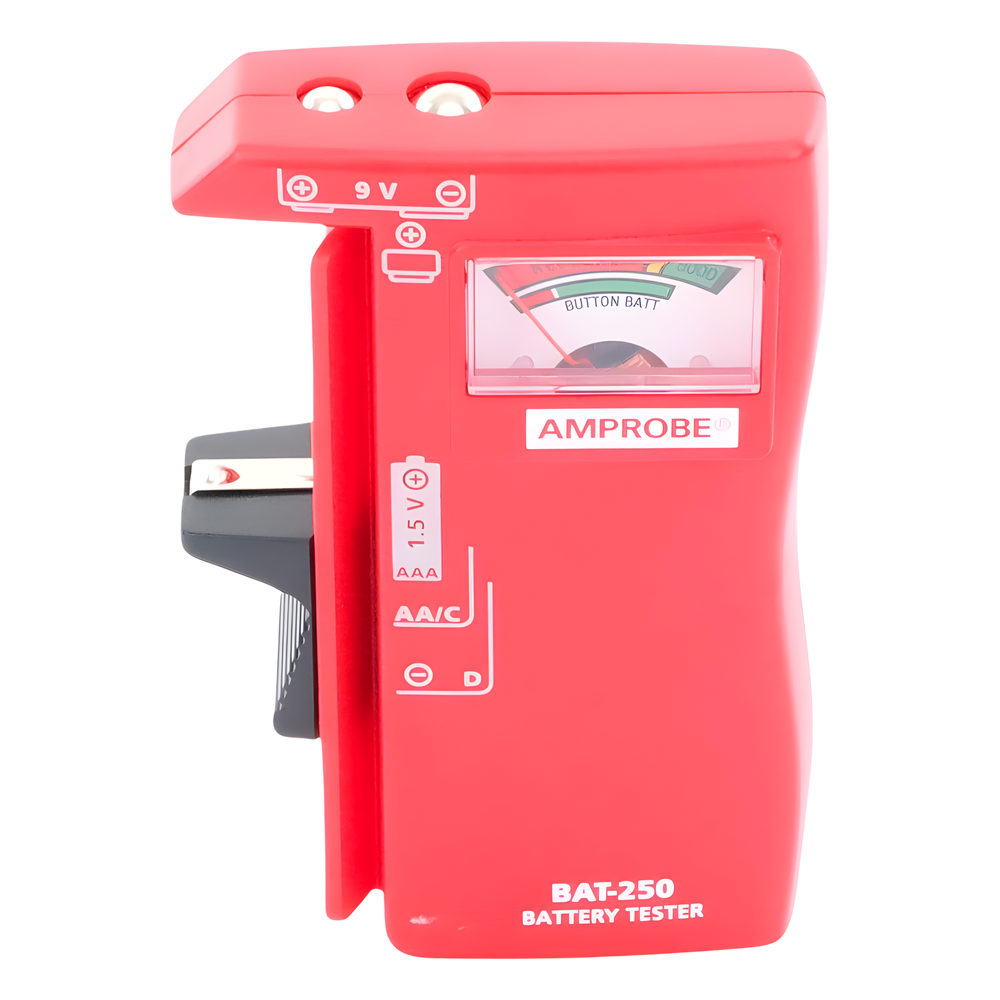 Probador de Baterías 9 Vcc / 1.5 Vcc [AA-AAA-C-D]