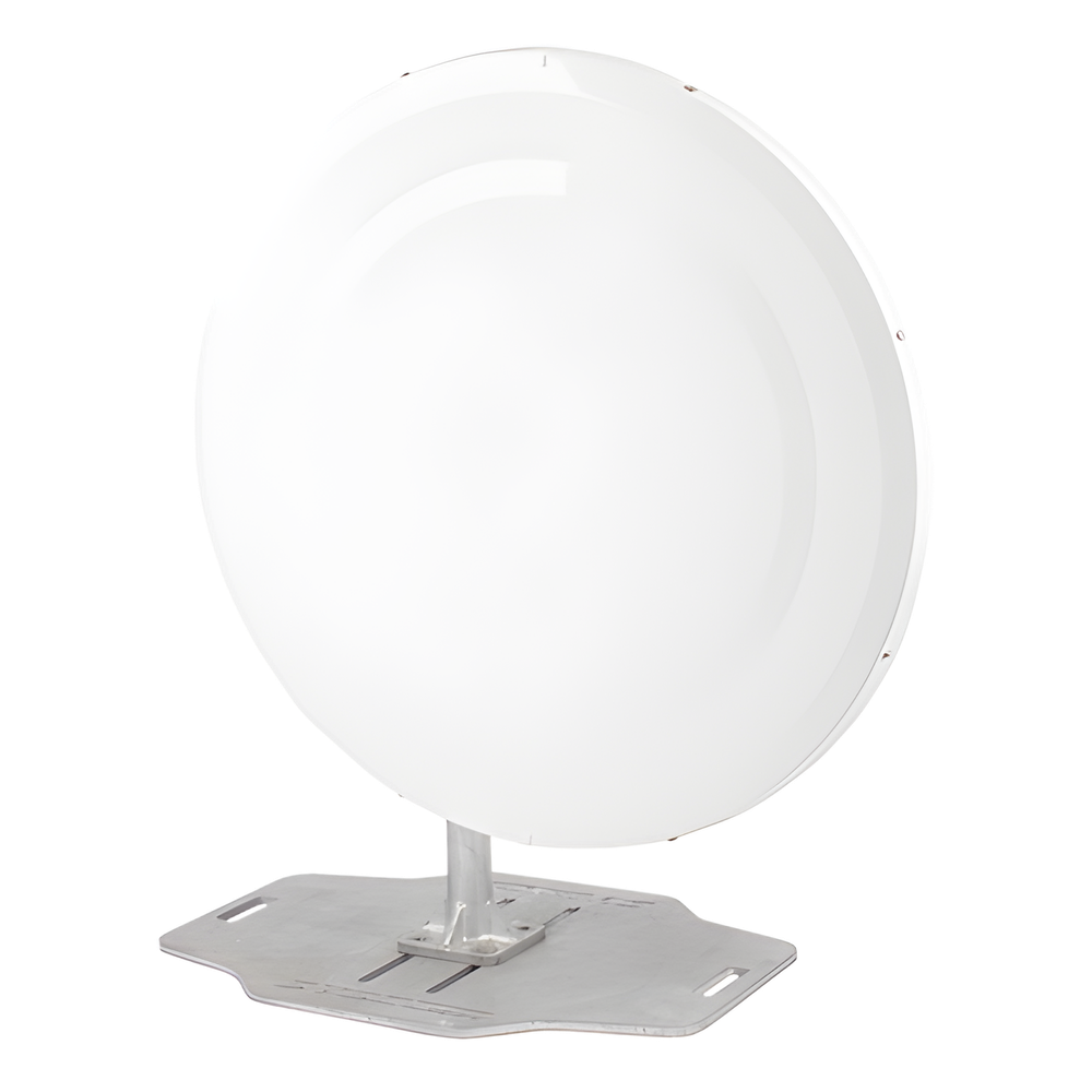 Antena Direccional de Alto Rendimiento/ Parábola profunda para mayor aislamiento al ruido/ Conector guía de onda para radio C5X, B5X, C6X, y B6X / 3 ft / 4.9 a 6.4 GHz / Ganancia de 32 dBi / Soporte de acero inoxidable / Incluye montaje.