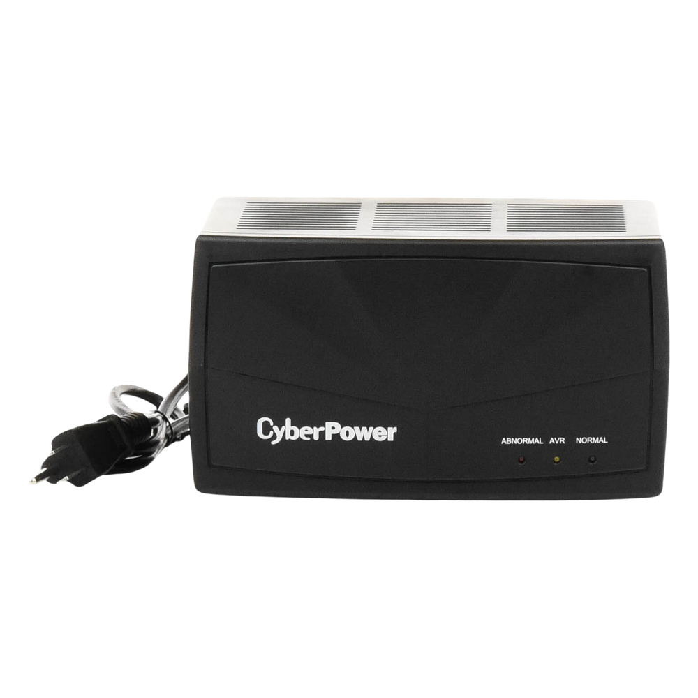 Regulador De Voltaje de 1500VA/750W, Entrada NEMA 5-15P, Con 8 Salidas NEMA 5-15R y Supresión de Picos a 245 Joules