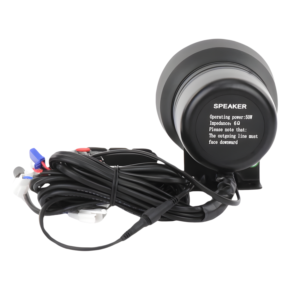Sirena/Bocina Compacta Para Motocicleta de 50 Watts, Incluye Controlador