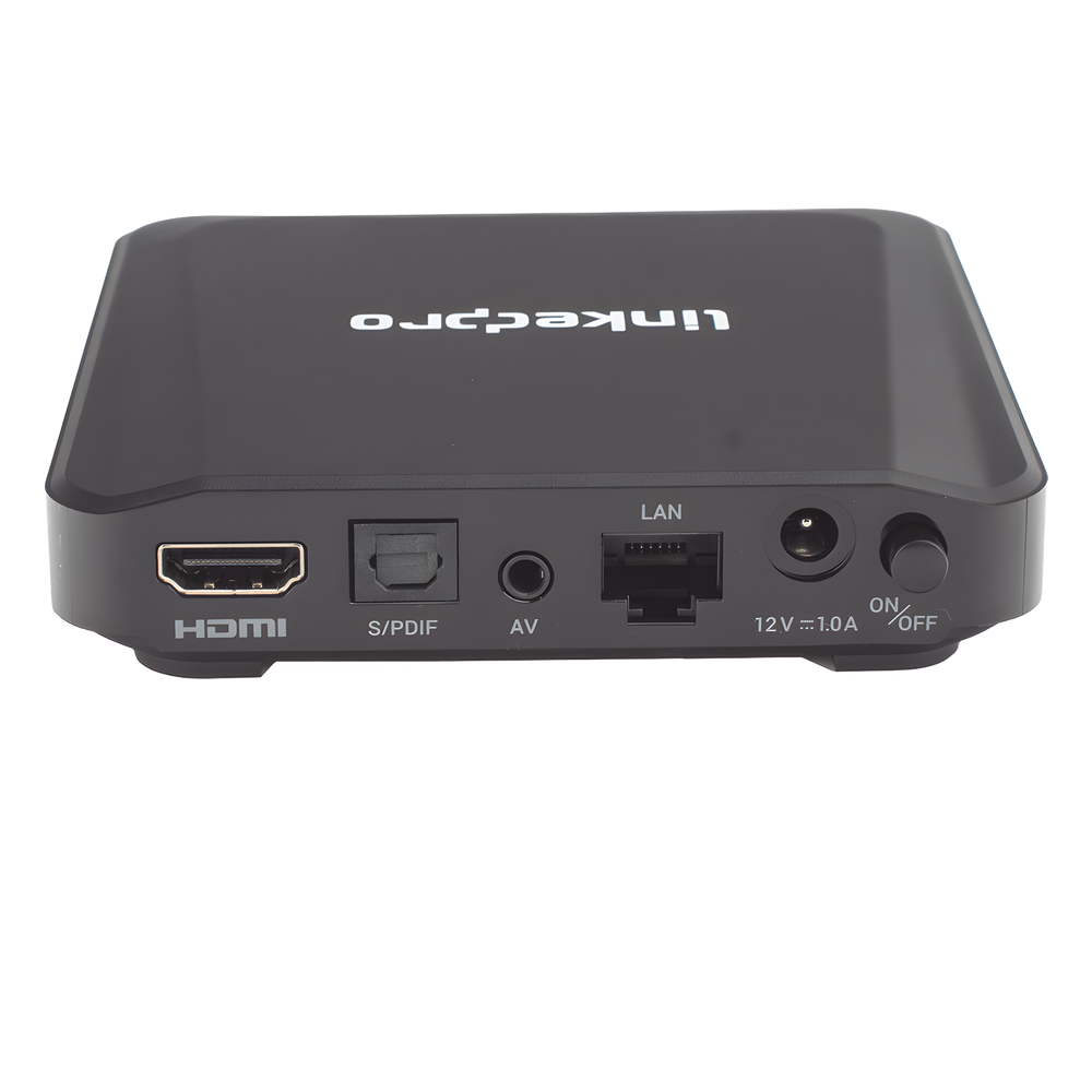 STB 4K Android con Google TV / Alto Rendimiento / Conexión Wi-Fi y por Cable / Control Remoto Bluetooth / Salida HDMI / APP Hik Connect Pre-instalada / Software de Gestion para ISPs/ Para modo desarrollador leer la nota en la descripcion