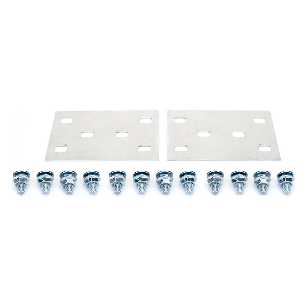 Cople para Uniones de Escalera de Aluminio / Plano / Peralte 3 1/4" / Incluye Tornilería