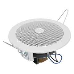 Altavoz  4" | Montaje en Techo | 3 - 6W | 70/100V | Frente Metálico | Resistente a Humedad