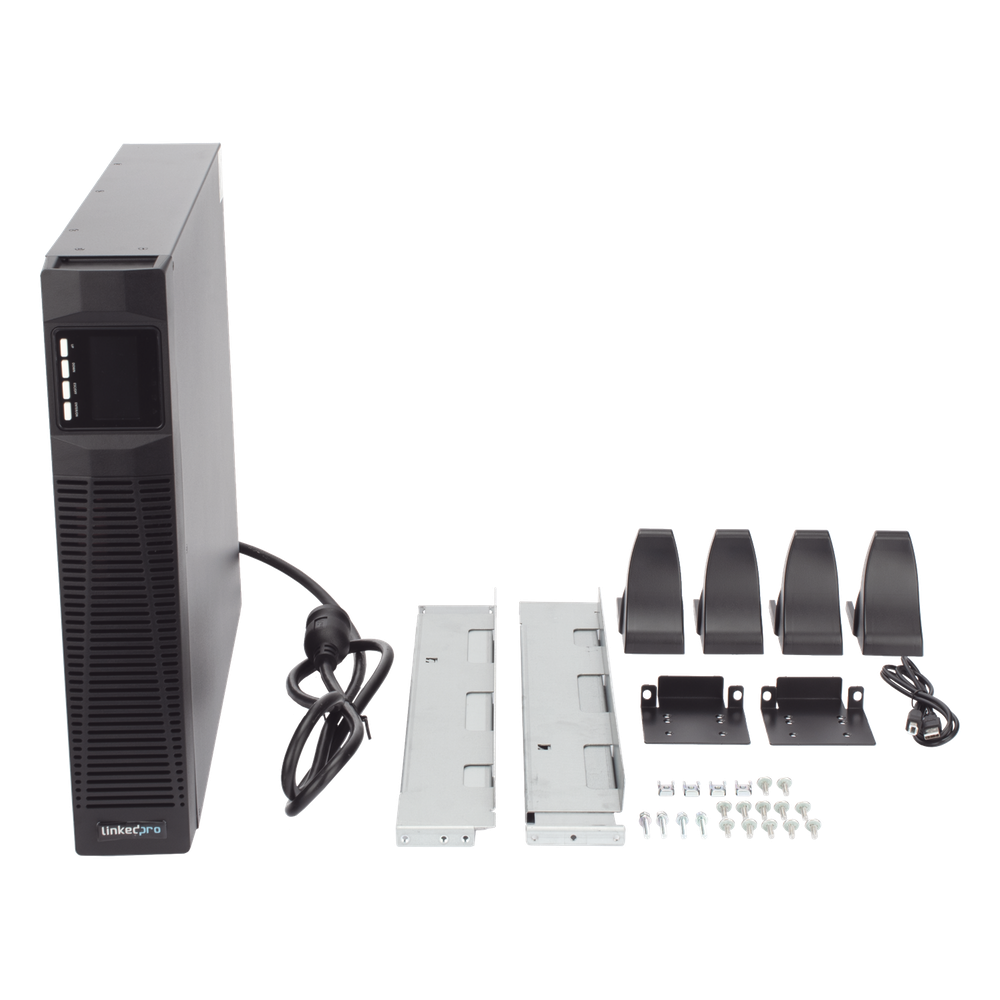 UPS 2000VA / 1800W Online Doble Conversión / Rack-Torre 2U / Onda Senoidal Pura