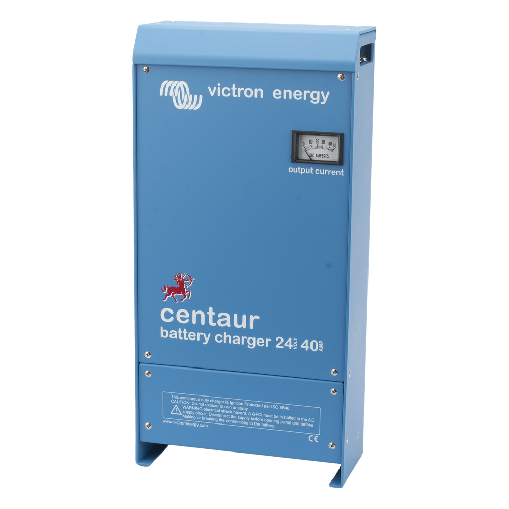 Centaur 24/40 / Cargador de Baterías 24V, 40A / Para Ambientes Marinos y Terrestres. /  Bancos de 160 a 400 Ah