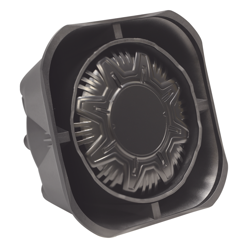 Bocina Compacta de Uso Rudo, 100 Watts de Potencia, Ideal Para Vehículos de Encubierto, Montaje Universal, 11 Ohms de Impedancia