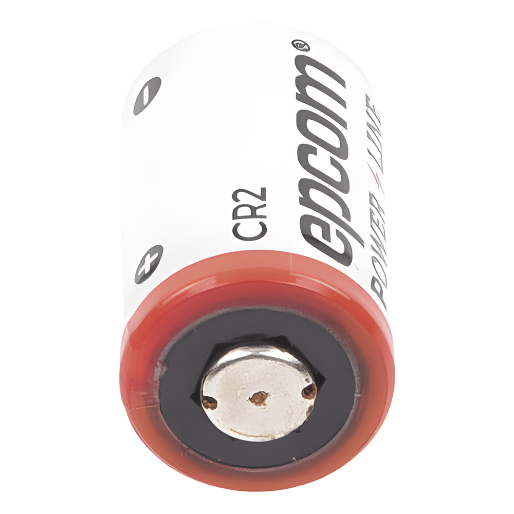 Batería de Litio CR2 / 3V / 850 mAh / No Recargable / Sello Hermético Vidrio-Metal / Operación -40°C a +60°C