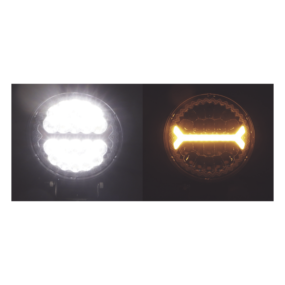 Luz de Trabajo de 40 LED, 5600 Lúmenes, IP67, 66 Watts, 10-30 Vcc