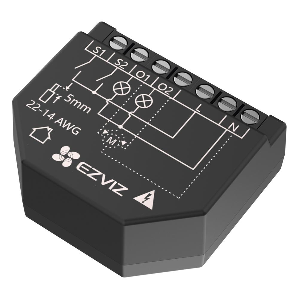 Relevador Wi-Fi  Inteligente / 2 Salidas Para 2 Apagadores / Ideal Para Control de Iluminación / Control Remoto / Horarios Personalizados / Registro de Consumo / 110-240VCA