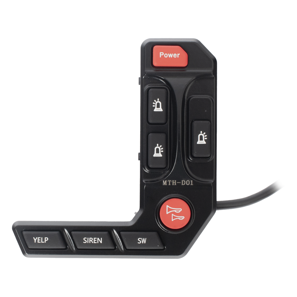 Sirena/Bocina Compacta Para Motocicleta de 50 Watts, Incluye Controlador