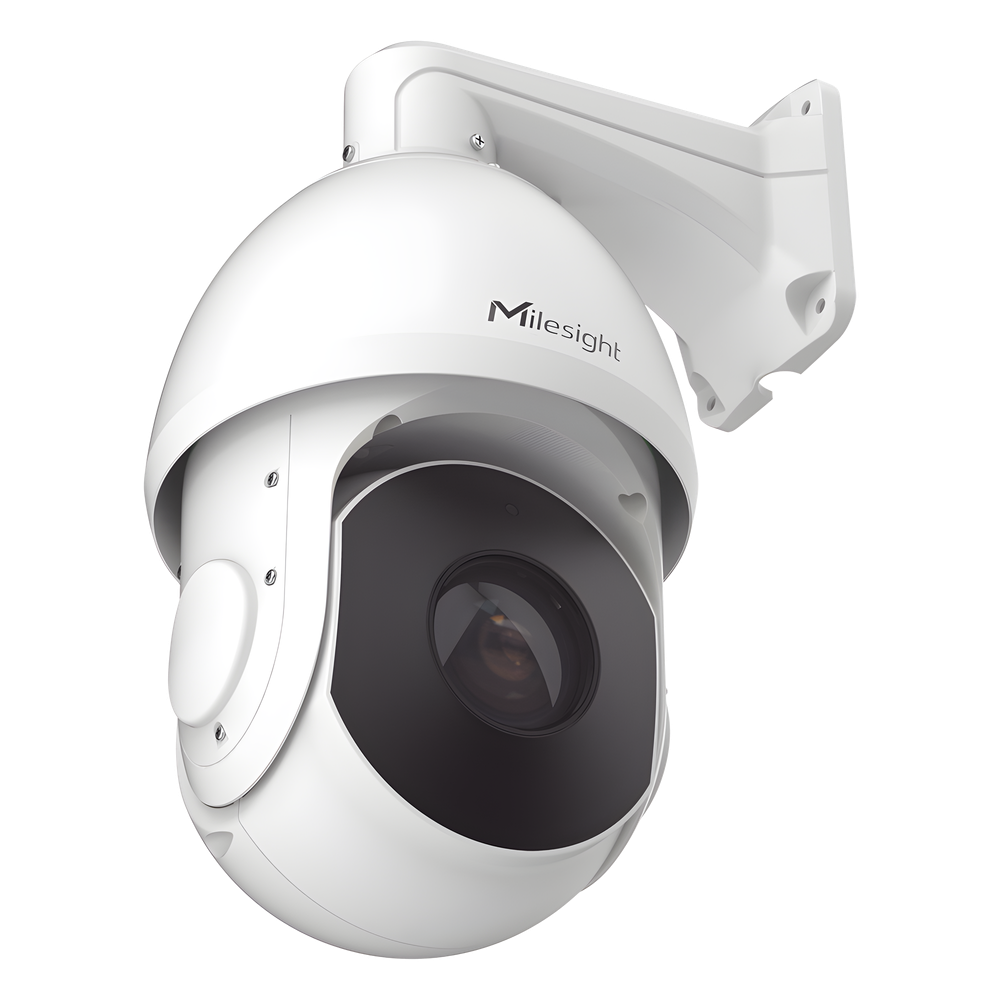 Cámara de Red Tipo Domo AI Zoom Óptico 42X / 4K HD 30fps / 140dB Super WDR / Control PTZ Inteligente / IR 300m / IP66 IK10 / ONVIF y VMS