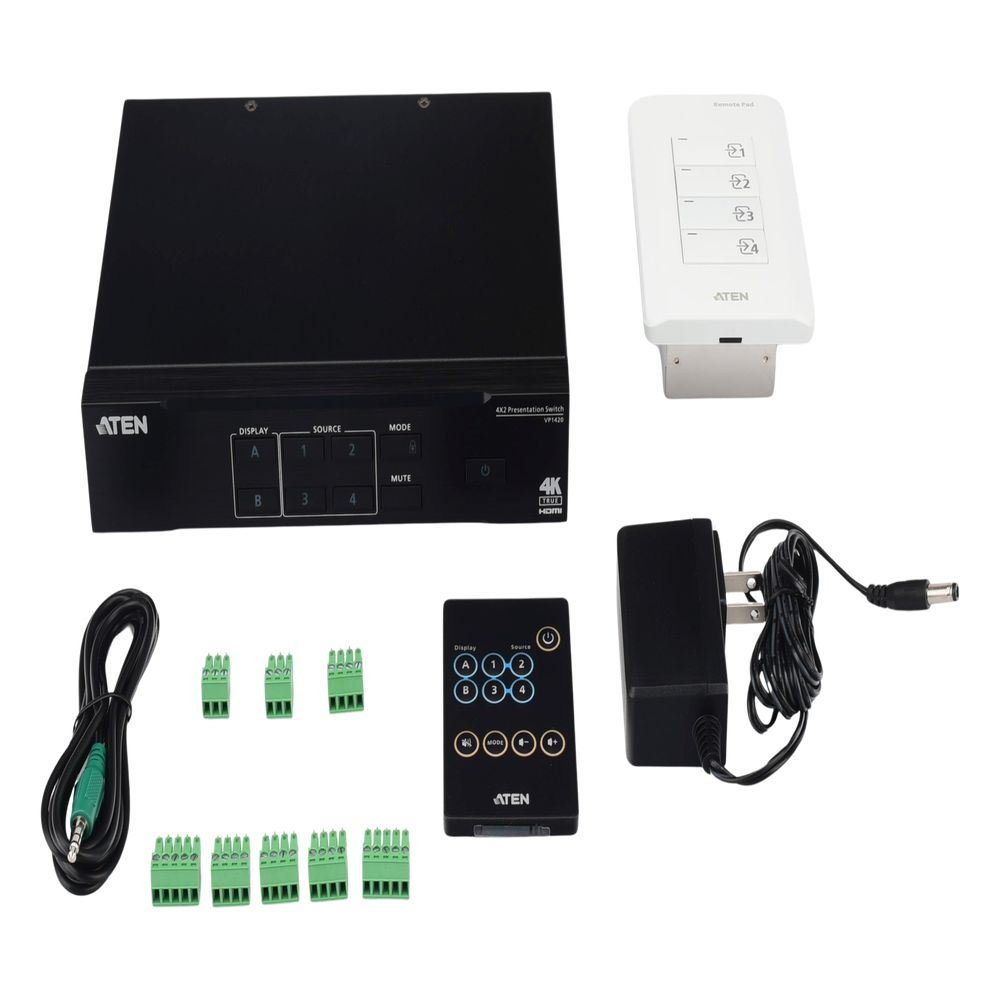 4 x 2 True 4K Presentation Matrix Switch