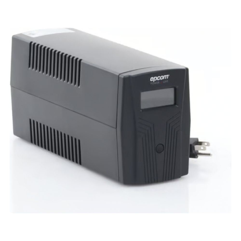 UPS de 850VA/510W / Protección contra Descarga, Sobretensión y Picos Transitorios / Entrada y Salida 120 Vca / Clavija NEMA 5-15P / 6 Tomas NEMA 5-15R / Sin RJ11 ni RJ45