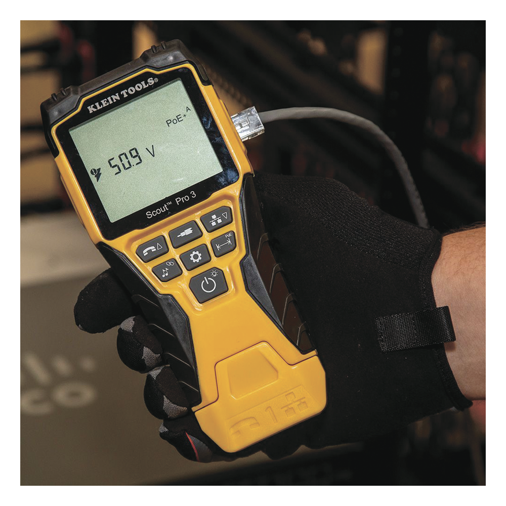 Probador Scout™ Pro 3 con kit de transmisores remotos de ubicación.