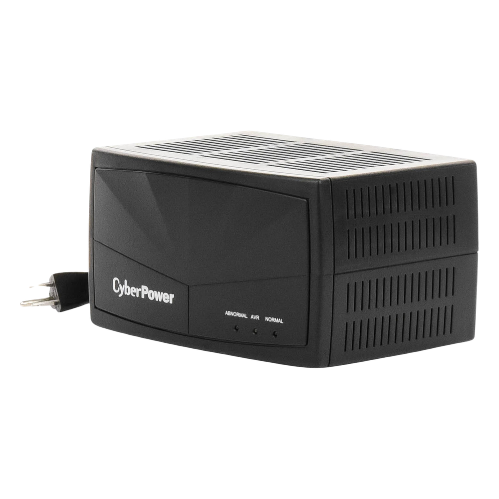 Regulador De Voltaje de 1500VA/750W, Entrada NEMA 5-15P, Con 8 Salidas NEMA 5-15R y Supresión de Picos a 245 Joules