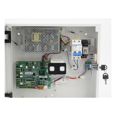 Controlador de Acceso para 4 puertas / Administrable 100 % en la Nube / Compatible con Teclado Wiegand de Terceros / PIN para visitas desde la APP / Capacidad de batería de respaldo / Función de  Anti-Passback / 50,000 Tarjetas